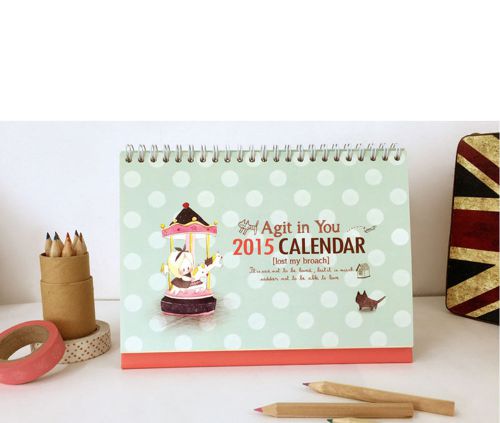 2015 jOYFEEL  Desk Calendar