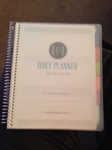 2015 Plum Paper 12 Month Planner