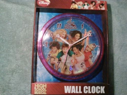 New Disney High School Musical Wall Clock takes one AA battery