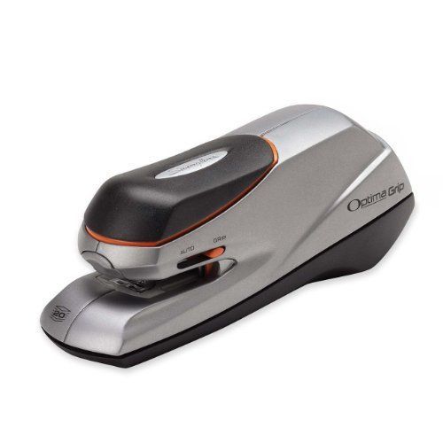 Swingline Electric Stapler, Optima Grip Dual Power, 20 Sheet Capacity, Silver