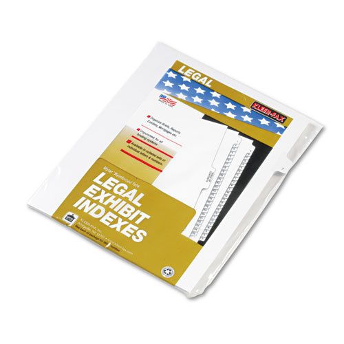 90000 Series Legal Exhibit Index Dividers, Side Tab, Printed &#034;7&#034;, 25/Pack