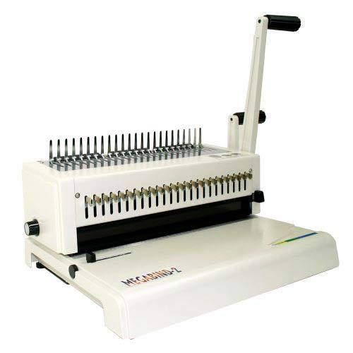 Akiles megabind 2 comb binding machine w/ twin loop wire closer free shipping for sale