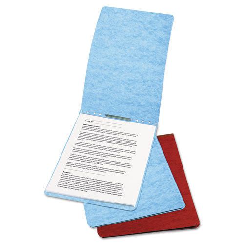 Presstex Report Cover, Prong Clip, Letter, 2&#034; Capacity, Light Blue