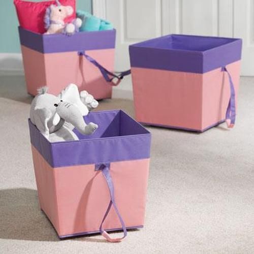 Med Wheeled Toy Storage Purple 36181210.04