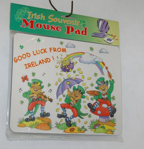 Kiddiefun 5846 good luck from ireland mousepad 3 leprechauns for sale