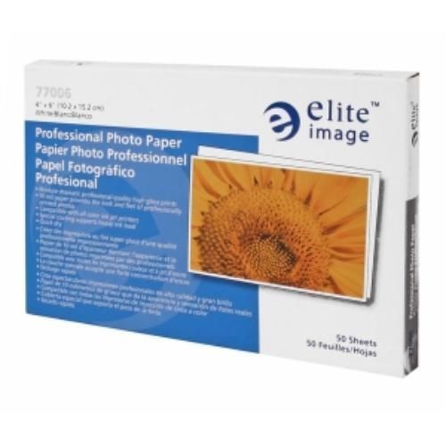 Elite Image Professional Photo Paper - 4&#034; X 6&#034; - Glossy - 95 (eli77006)