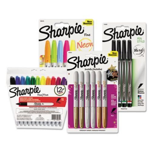 Sanford bndm3p1 permanent markers, fine point, bundle one assorted, 27/set for sale