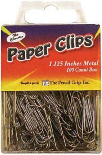 Paper Clips Silver 100 Count Box