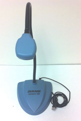 Dukane 101 portable hi-res goose-neck camera  (28a101)  visual presenter for sale