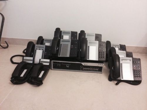 MITEL 3300 CXi II Controller PLUS 10x MITEL Phones