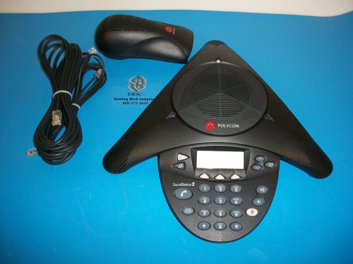 Polycom SoundStation 2 Non-Expandable (2200-16000-001) - w/ Power