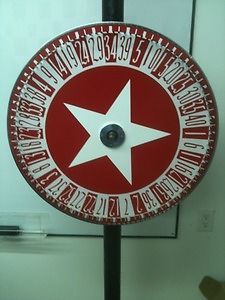 36&#034; 64 Number Prize Wheel