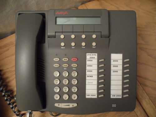 Lot of x11 Avaya Definity 6416D+M Digital Business Phones w/ Stands