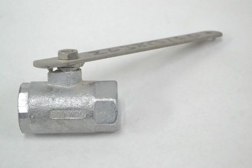 Cii 2 way 600wog stainless threaded 1 in npt ball valve b331982 for sale