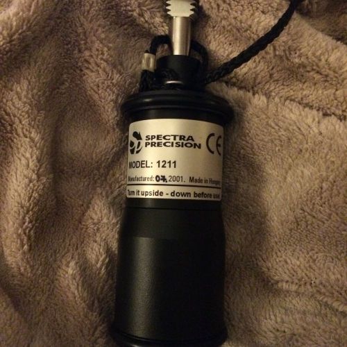 Spectra precision model 1211 automatic laser plummet for sale