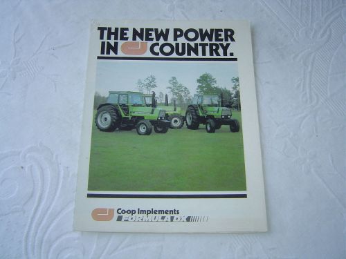 COOP CO-OP DX90 DX110 DX tractor brochure