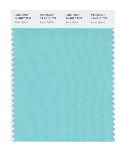 NEW Pantone 14-4812 TCX Smart Color Swatch Card, Aqua Splash