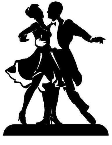 dancers wedding topper DXF file for CNC laser, plasma cutter,or router