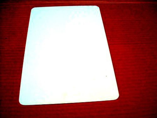 10 pcs. 8&#034; x 12&#034; .040 gloss white  aluminum sign blanks, pvc masked 1/2rc for sale