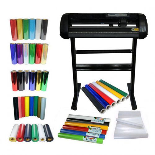 24&#039;&#039;cutting plotter and pu vinyl sign vinyl car sticker heating transfer kit for sale