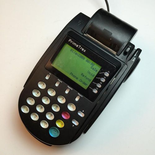 PrimeTrex EFT-POS Terminal Credit / Debit Card Reader w/ Printer and Paper