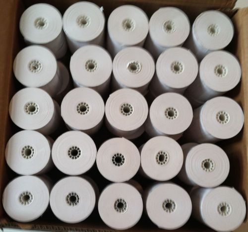 Thermal Receipt Paper Rolls 3 1/8&#034; (80mm) x 220&#039; Box of 50