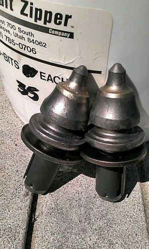 Bucket of 35 MP630 ASPHALT ZIPPER Bits