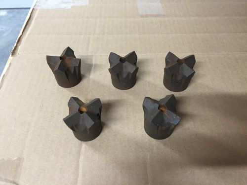 (5) Timken Rock Bits 1 3/4&#034; Rock Drilling Bits