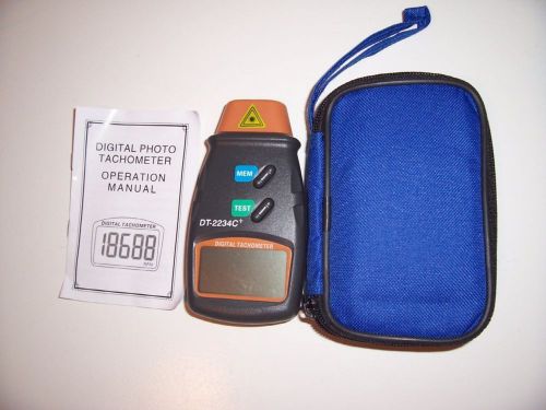 Digital laser photo tachometer (non-contact) dt-2234c for sale