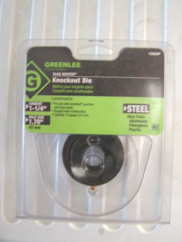 Knockout Die, Greenlee Slug Buster KO Die 1.70” Hole Size #128AVP