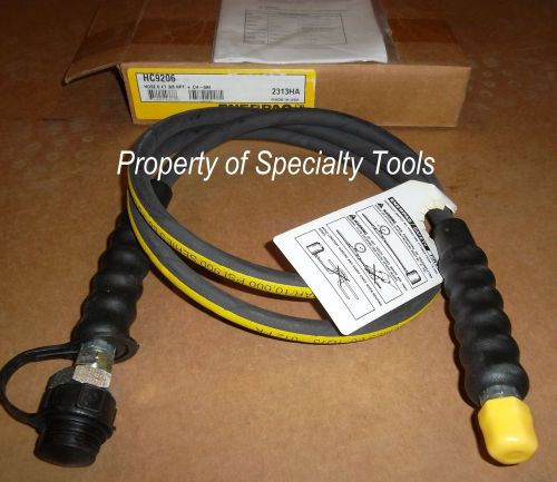 Enerpac HC9206 1/4  6&#039; 10K Psi Hydraulic pump Hose for crimper cutter ram NEW