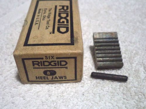 Ridgid Heel Jaw &amp; Pin for 8&#034; Wrench Jaw FREE SHIPPING