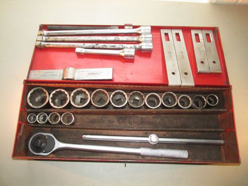 PROTO TOOL SET 3/4&#034; DRIVE IN BOX