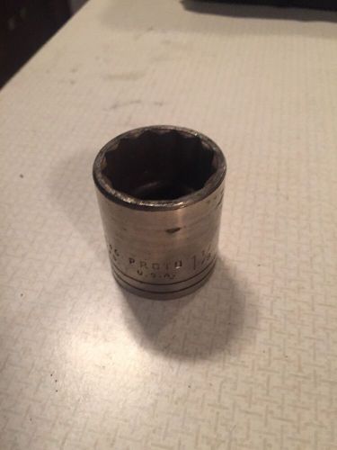 Proto Professional 1/2&#034; Drive Socket 12Pt 1-1/8&#034; 5436