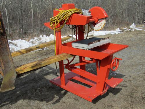 Clipper  14&#034; paver/ brick/block wet saw  - for sale