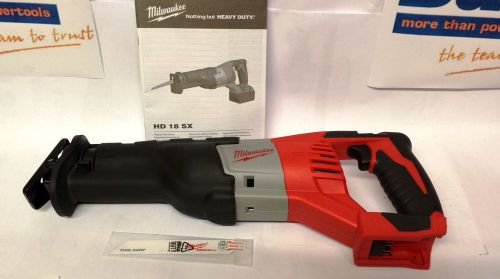 Milwaukee hd18sx 18v m18 sawzall sabre saw  ** 3yr warranty  **4933419131 for sale