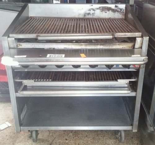 MagiKitch&#039;n FM-636 Gas CharBroiler - Radiant - 36&#034; Wide - 150,000 BTU