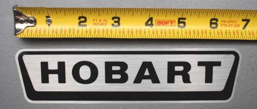 6 3/4&#034; Hobart Vinyl Logo Decal