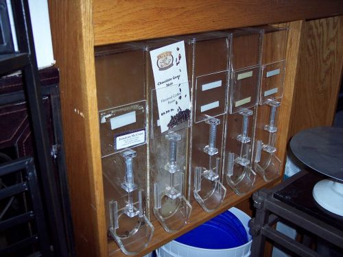 Acrylic coffee/jelly bean dispenser for sale