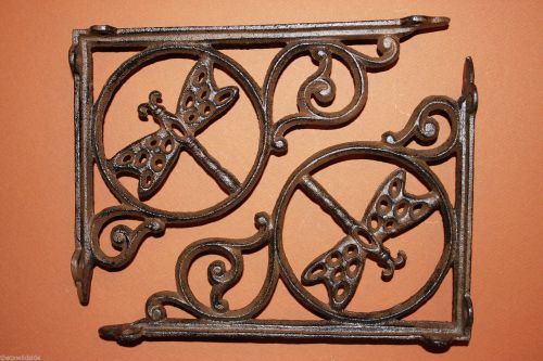 (8), shelf brackets, dragonfly, corbels, wall shelves, office,bookshelf  b-10 for sale