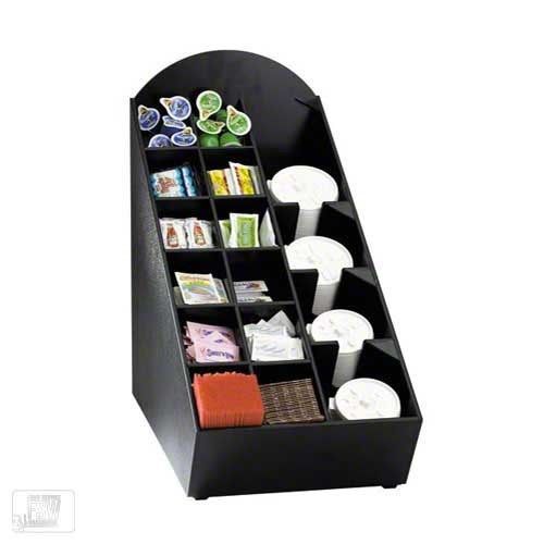 DISPENSE-RITE (NLO-WVL) 16 COMPARTMENT CONDIMENT &amp; LID ORGANIZER