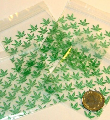 200 Baggies Mary Jane  2 x 2&#034; Apple Mini Ziplock Bags 2020