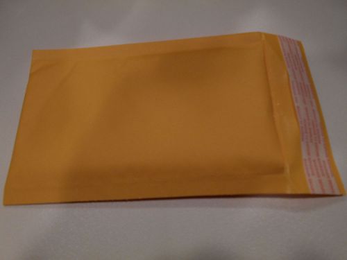 100 #000 KRAFT BUBBLE MAILERS PADDED ENVELOPES 4X8