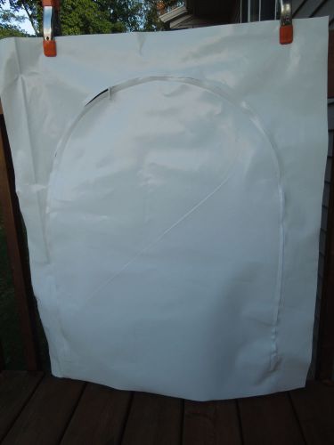 10) 36&#034; White Shrink Wrap Doors