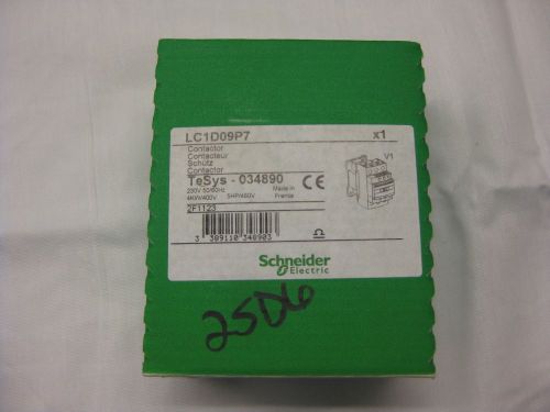 NEW SCHNEIDER LC1D09P7 CONTACTOR NIB