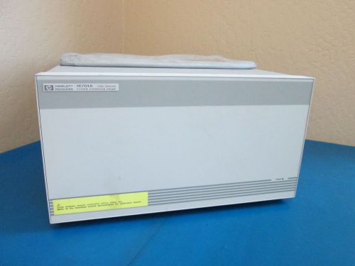 Agilent hewlett packard 16701a logic analysis system expansion frame for sale