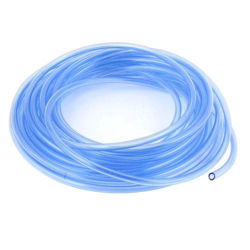 8mm OD 5mm Inside Dia PU Air Tubing Pipe Hose 12M Long Clear Blue