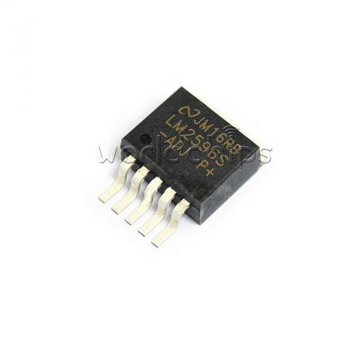 10PCS Step-Down Voltage Regulator IC NSC TO-263-5 LM2596S-ADJ LM2596SX-ADJ new