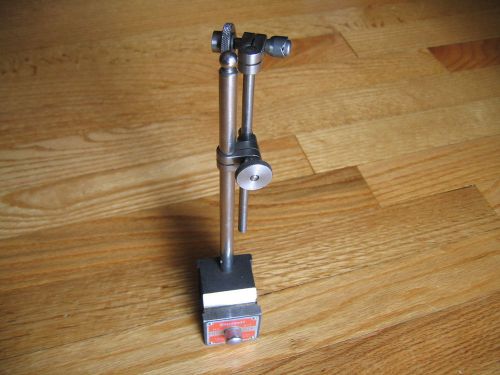 Starrett No. 657 magnetic base indicator holder