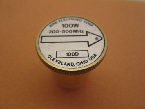 Bird 100D TRULINE WATTMETER ELEMENT 100W, 200-500 MHz